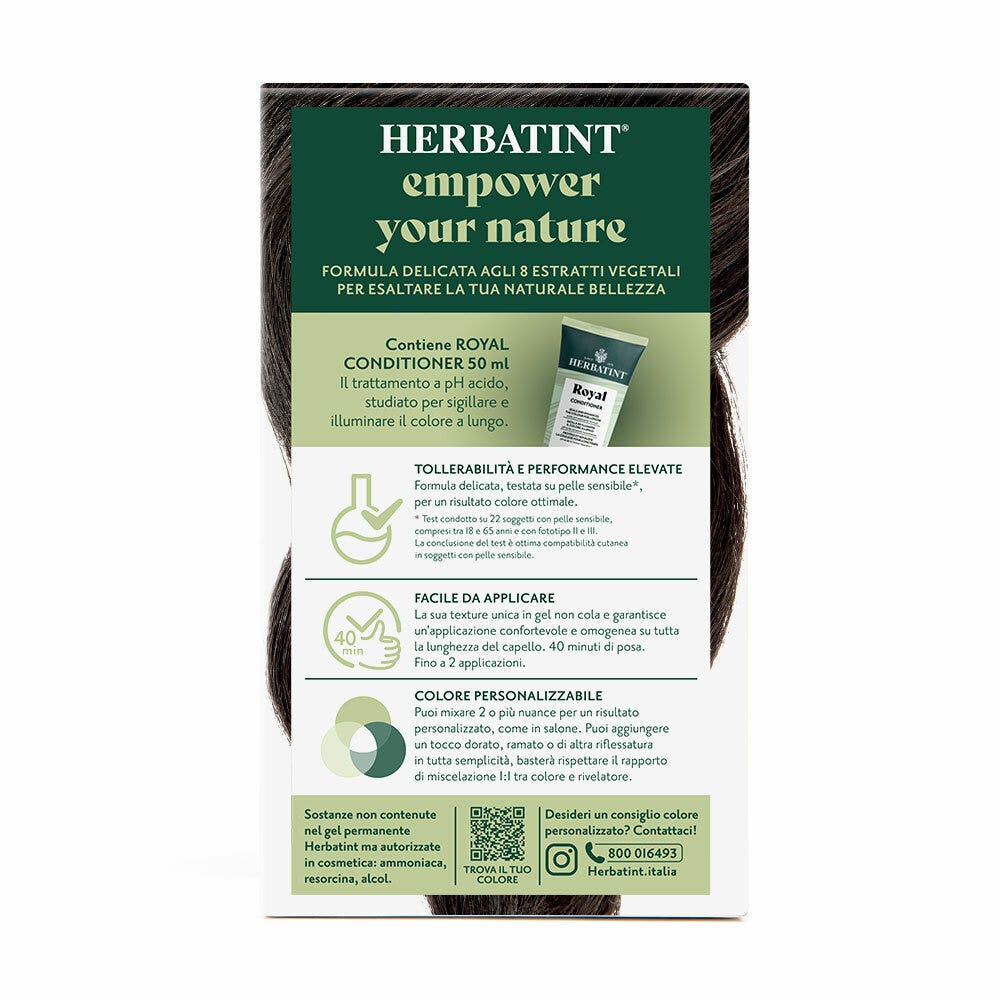 Herbatint Gel Colorante Permanente 3N Castano Scuro 170ml-3