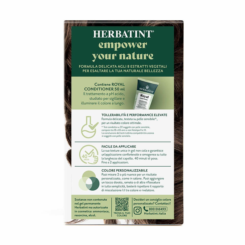 Herbatint Gel Colorante Permanente 5D Castano Chiaro Dorato 170ml-3