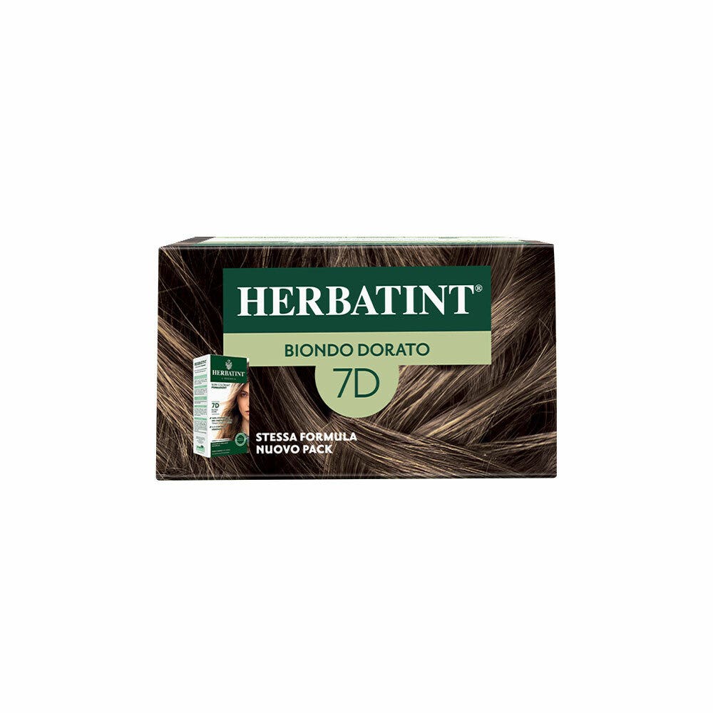 Herbatint Gel Colorante Permanente 7D Biondo Dorato 170ml-4