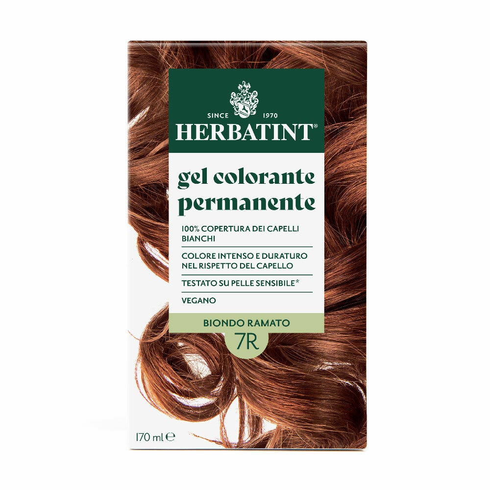 Herbatint Tintura Per Capelli Gel Permanente 7R Biondo Ramato 170ml-2