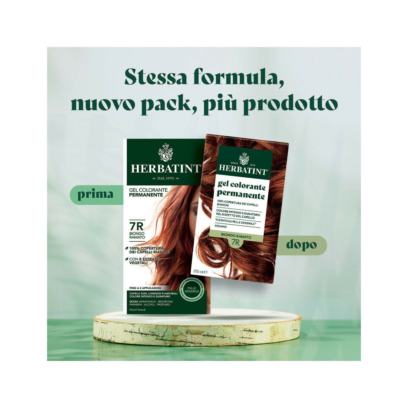 Herbatint Tintura Per Capelli Gel Permanente 7R Biondo Ramato 170ml-6