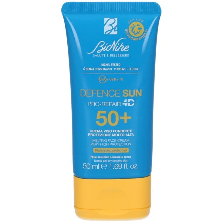 Bionike Defence Sun Crema Viso Fondente 50ml SPF50+-2
