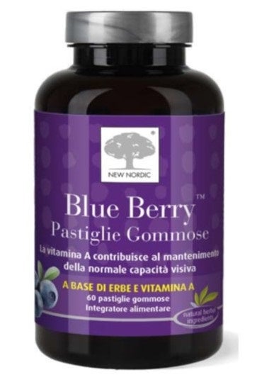 Blue Berry 60 Pastiglie Gommose-0