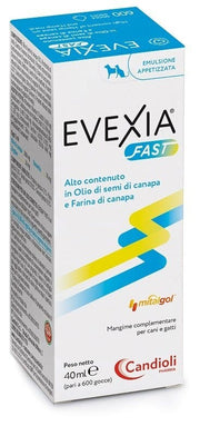 Evexia Fast Mangime Complementare Per Cani/Gatti Gocce 40ml-1