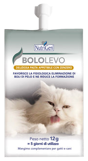 Bololevo Pasta per Boli di Pelo per Gatti e Cani 12 g