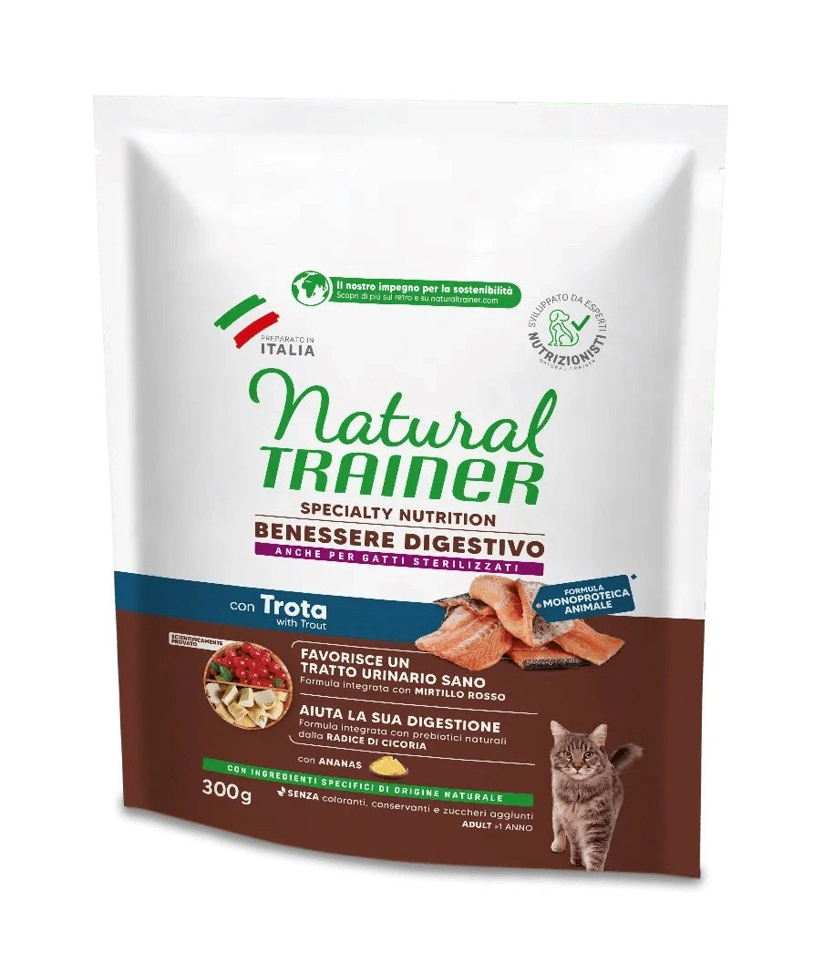 Natural Trainer Cat Benessere di Gestivo Duck 300 gr