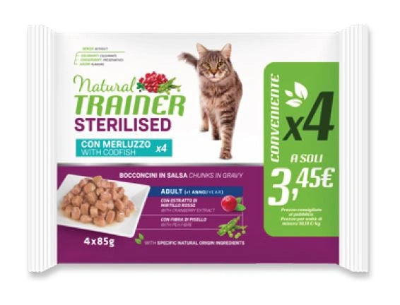 Natural Trainer Cat ad Tuna fp 85gx4