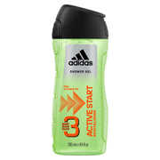 Adidas Active Start 3In1 Body, Hair And Face Gel Doccia Uomo 250ml-1