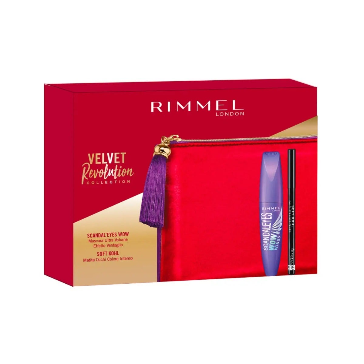 Rimmel Kit Velvet Revolution Collection Con Mascara E Matita Occhi-1