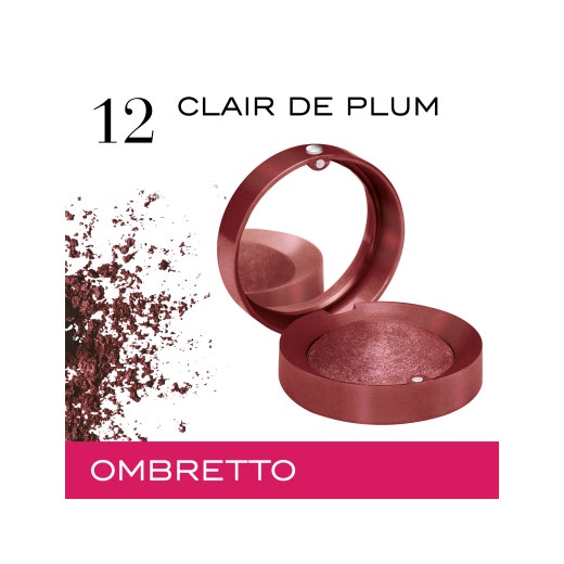 Bourjois Ombretto Little Round Pot Tonalità 12 Clair De Plum 1,7g-1