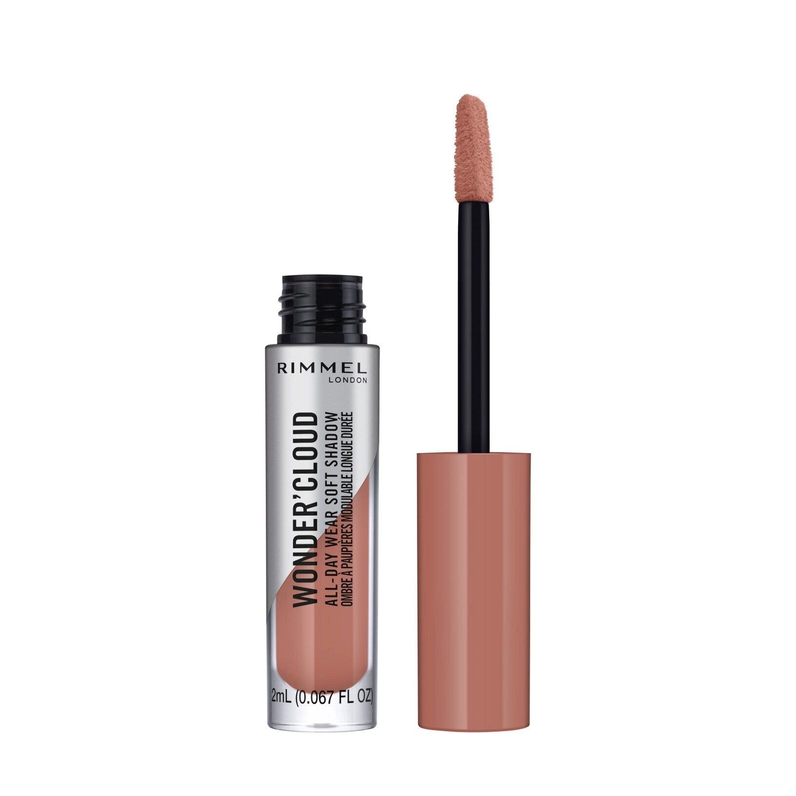 Rimmel Ombretto Liquido Waterproof Wonder'Cloud 004 Spiced Petal-2