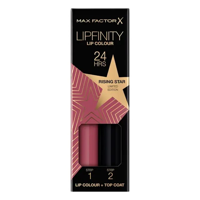 Max Factor Set Labbra Lipfinity Lip Colour Numero 84 Rising Star-0