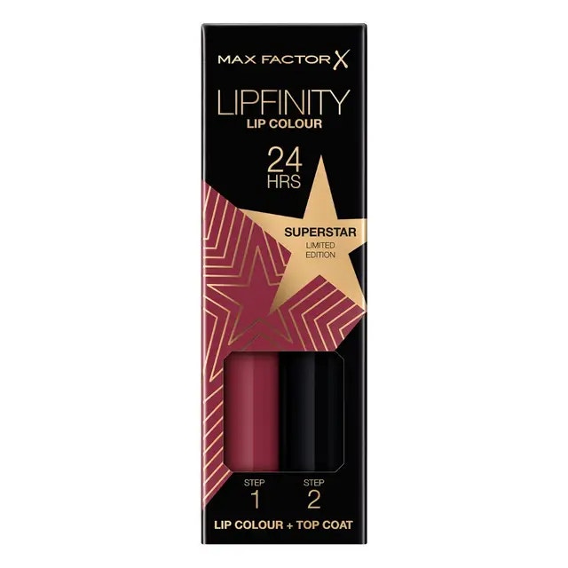 Max Factor Set Labbra Lipfinity Lip Colour Numero 86 Superstar-0