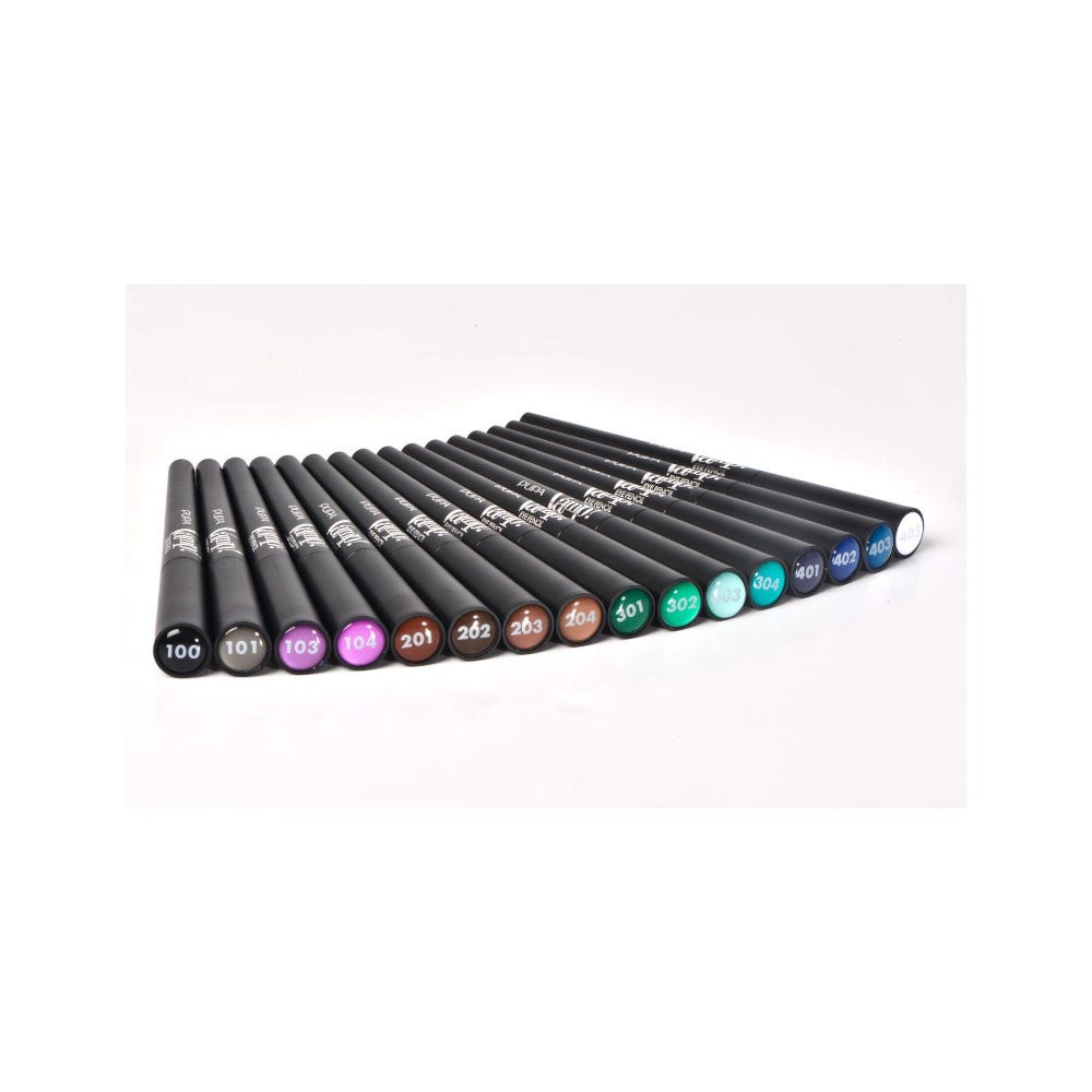 Pupa Vamp! Eye Pencil Matita Waterproof 2 In 1 Eyeliner E Kajal 0.35g Iconic Black 100-4