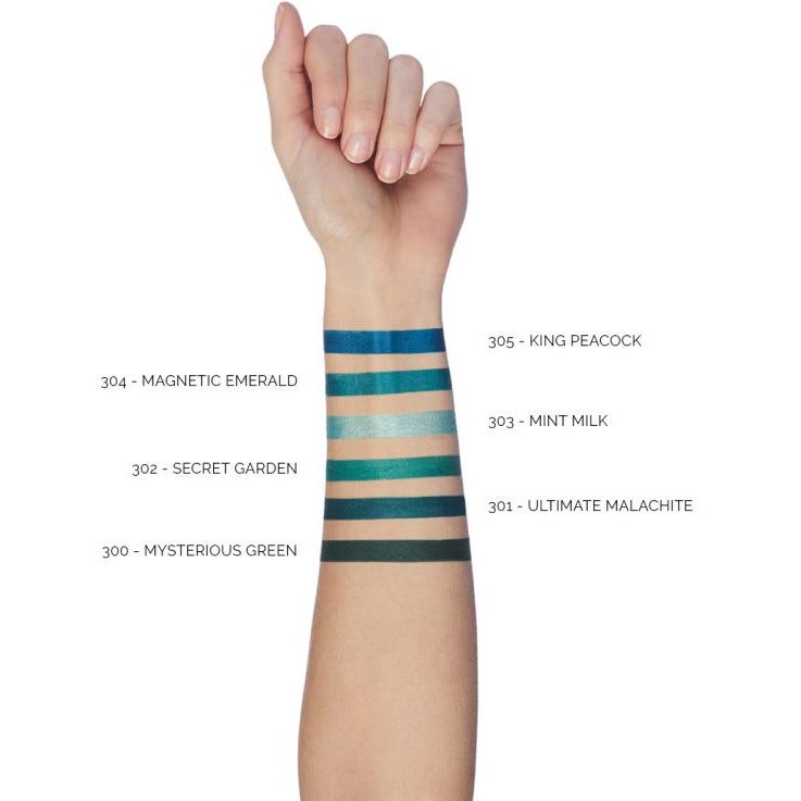 Pupa Vamp! Eye Pencil Matita Waterproof 2 In 1 Eyeliner E Kajal 0.35g Magnetic Emerald 304-2