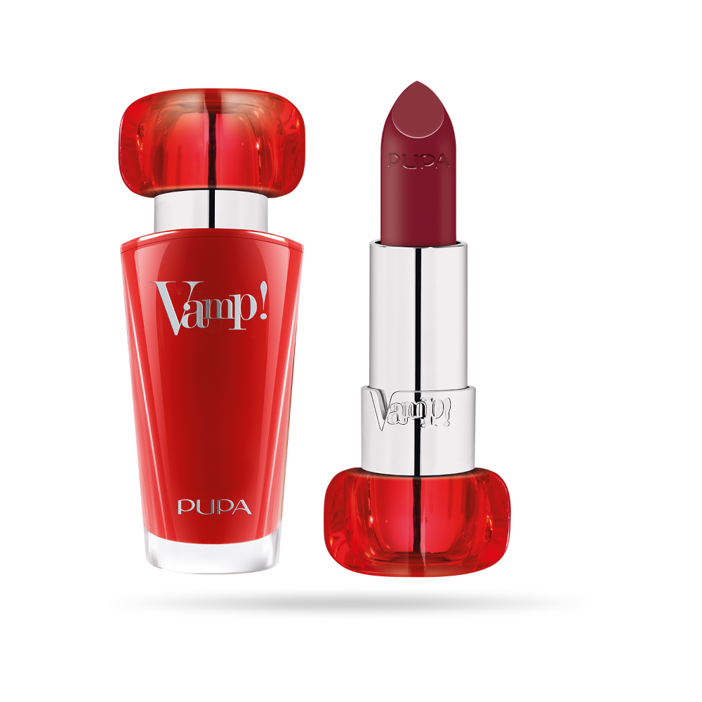 Pupa Vamp! Lipstick Rossetto Volumizzante 3,5g Scarlet Bordeaux 300-1
