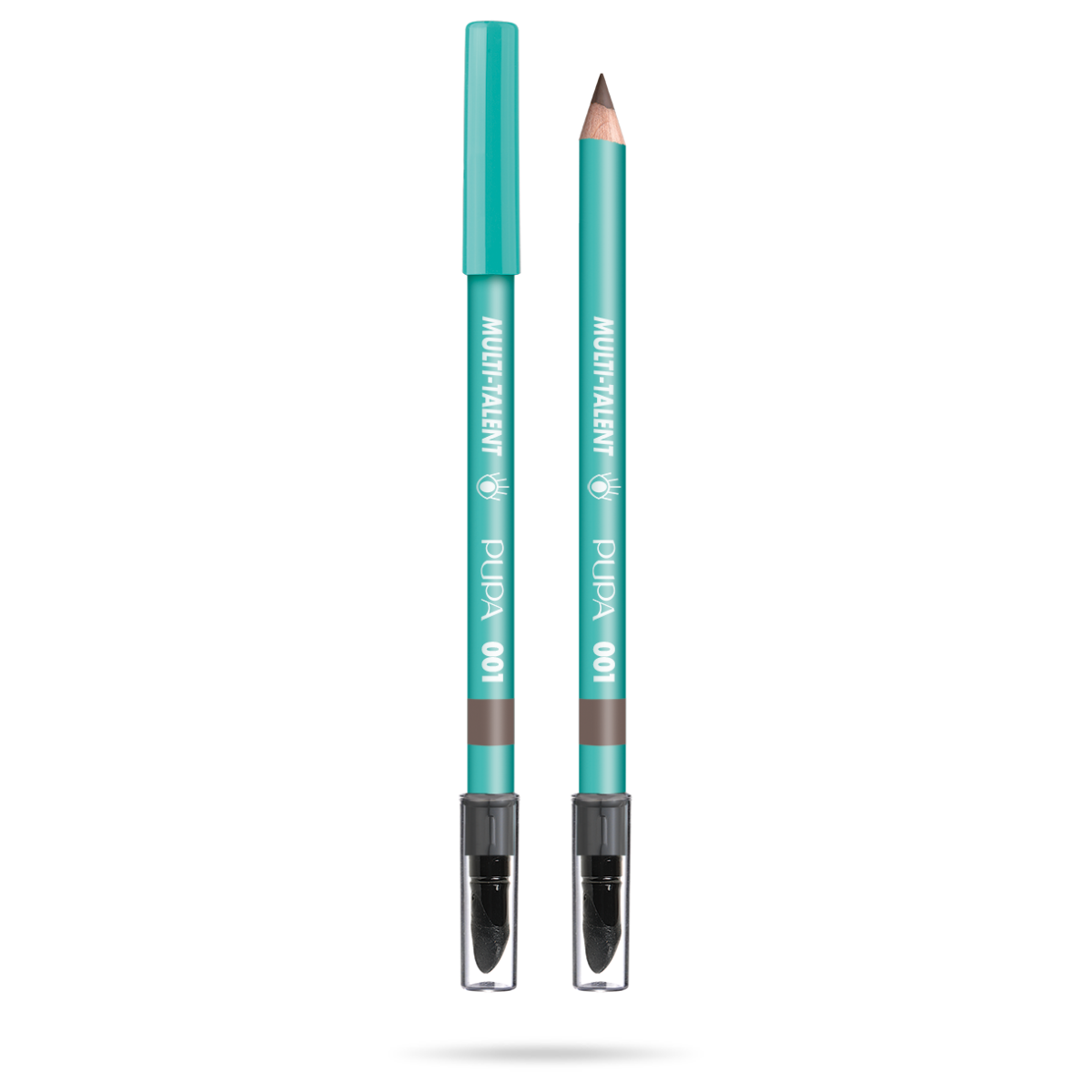Pupa Multi-Talent 4 In 1 Matita Eyeliner Kajal Ombretto E Sopracciglia 001 Soft Brown 1,08g-1
