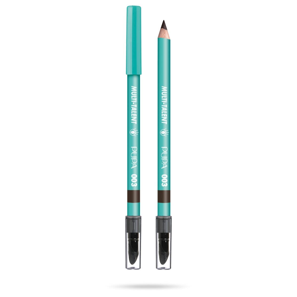 Pupa Multi-Talent 4 In 1 Matita Eyeliner Kajal Ombretto E Sopracciglia 003 Intense Brown 1,08g-1