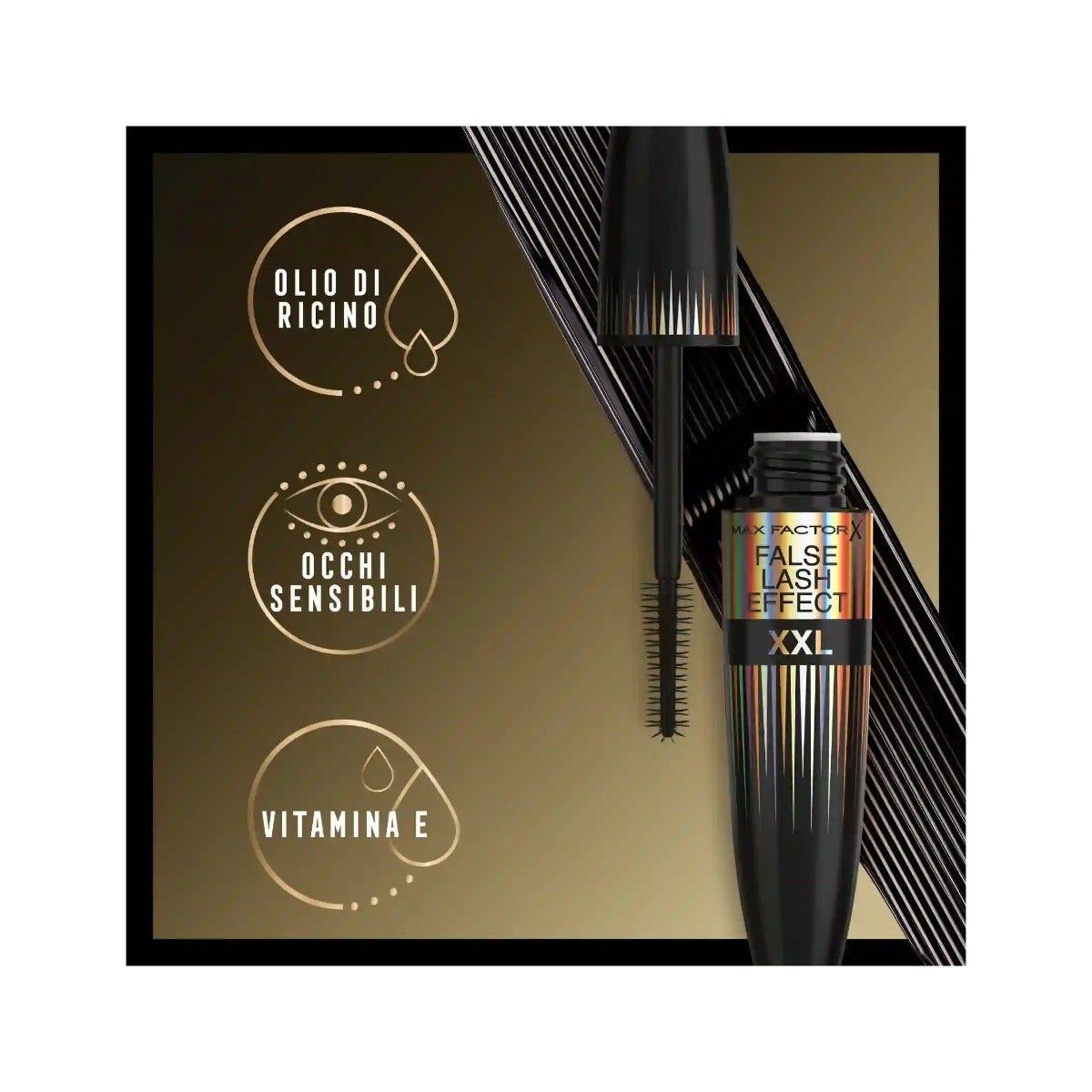 Max Factor Mascara False Lash Effect XXL Colore Nero -3
