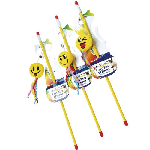 Croci Bacchetta Con Smile Gioco Per Gatti 46cm Fantasia Assortita-2