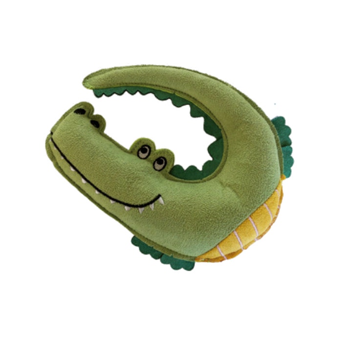 Croci Softy Crocodile Peluche Gioco Per Cani 20x14cm-5