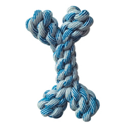 Croci Cotonosso Bicolor Pastel Blue Gioco Per Cani 20cm-1