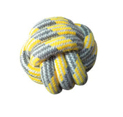 Croci Cotonosso Palla Pastel Yellow Gioco Per Cani 7,5cm-1