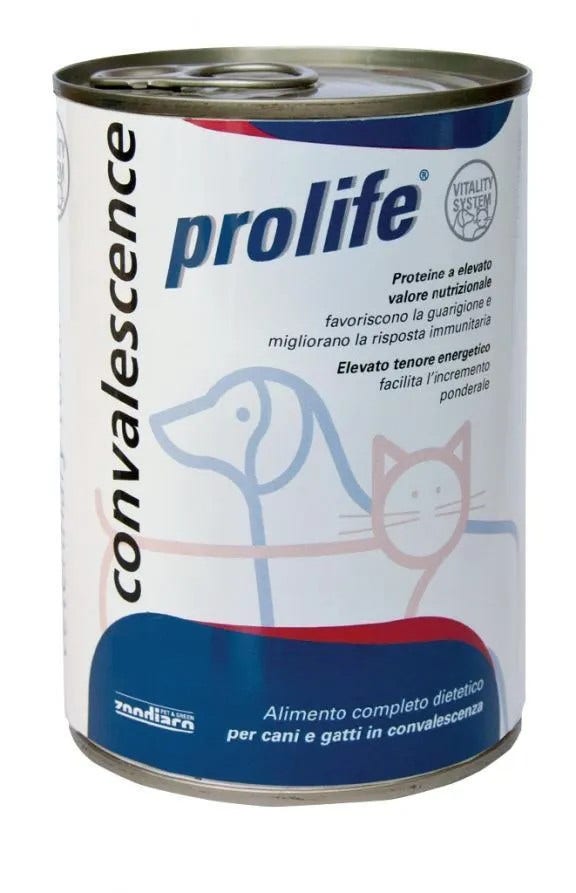 Prolife Veterinary Convalescence Cibo Umido Per Cani E Gatti In Convalescenza Lattina 200g-1