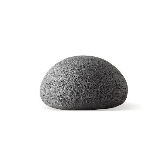 Nudo Spugna Konjac In Carbone Vegetale 6,5cm-0