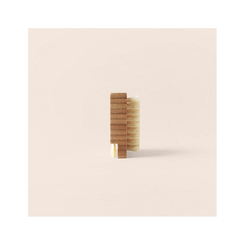 Nudo Spazzola Per Unghie Mani/Piedi In Bamboo E Fibra Di Agave-2