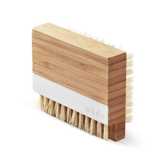 Nudo Spazzola Per Unghie Mani/Piedi In Bamboo E Fibra Di Agave-0