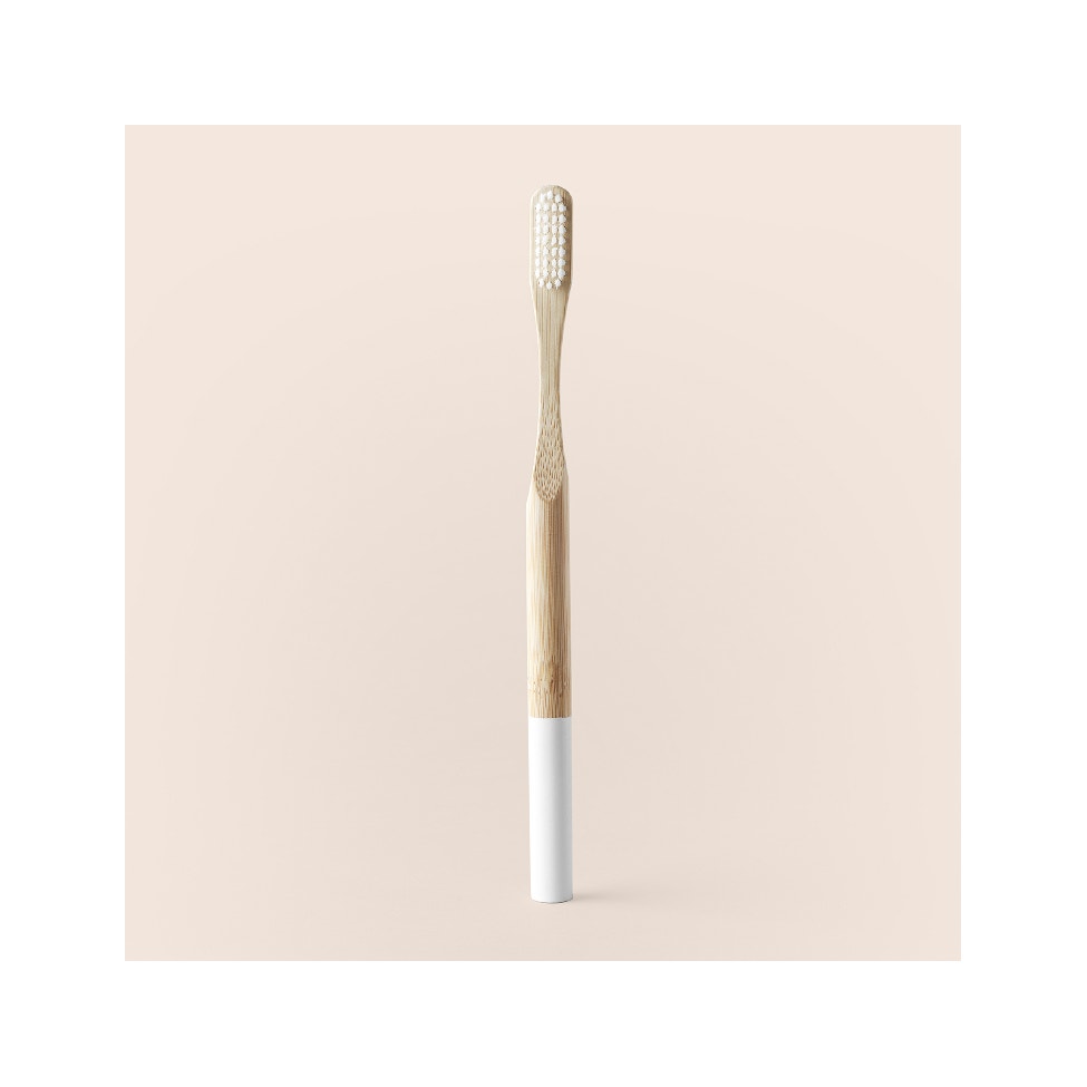 Nudo Kit Bamboo Essentials Cotton Fioc + Spazzolino Denti + Pettine + Spazzola Unghie + Shopper In Cotone-3