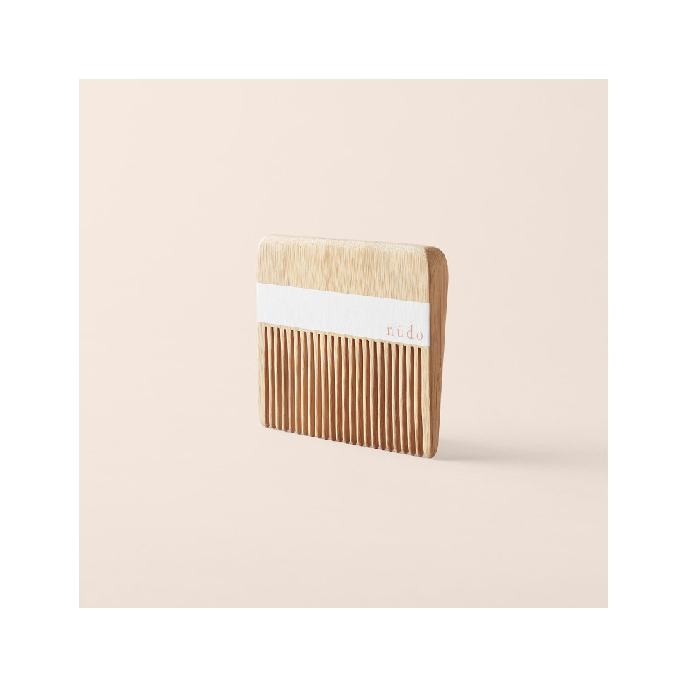Nudo Kit Bamboo Essentials Cotton Fioc + Spazzolino Denti + Pettine + Spazzola Unghie + Shopper In Cotone-4