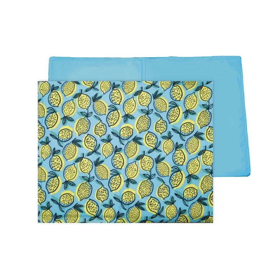 Croci Tappetino Rinfrescante Per Cani Fantasia Limoni 65 x 50cm-1