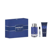 Montblanc Cofanetto Explorer Ultra Blue Uomo Eau de Parfum 100ml + 7,5ml, Shower Gel 100ml-1