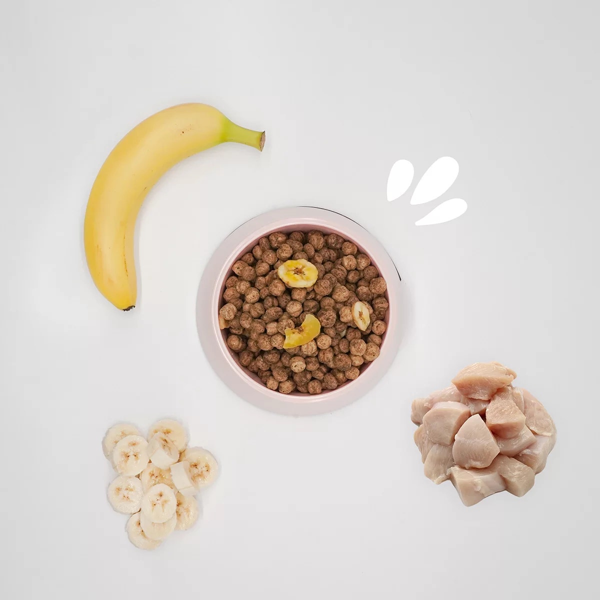 Hygge Puppy Crocchette Pollo E Banana Per Cani Cuccioli Di Taglia Media E Grande Sacco 10kg-1