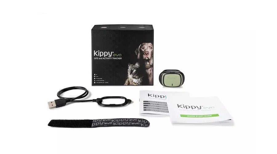 Kippy EVO Green Forest GPS Con Activity Tracking Per Cani E Gatti-3