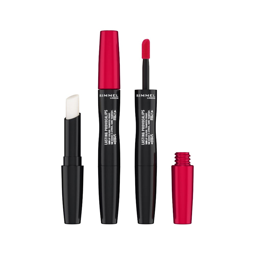 Rimmel Rossetto Liquido Provocalips 500 Kiss The Town Red 3,5g-2