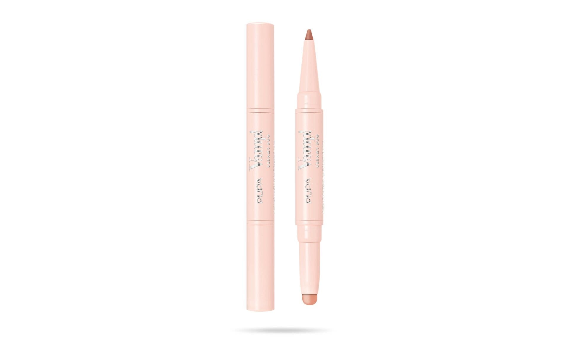 Pupa Vamp! Creamy Duo Matita Labbra Contouring & Rossetto Brillante 001 Fair Nude-4