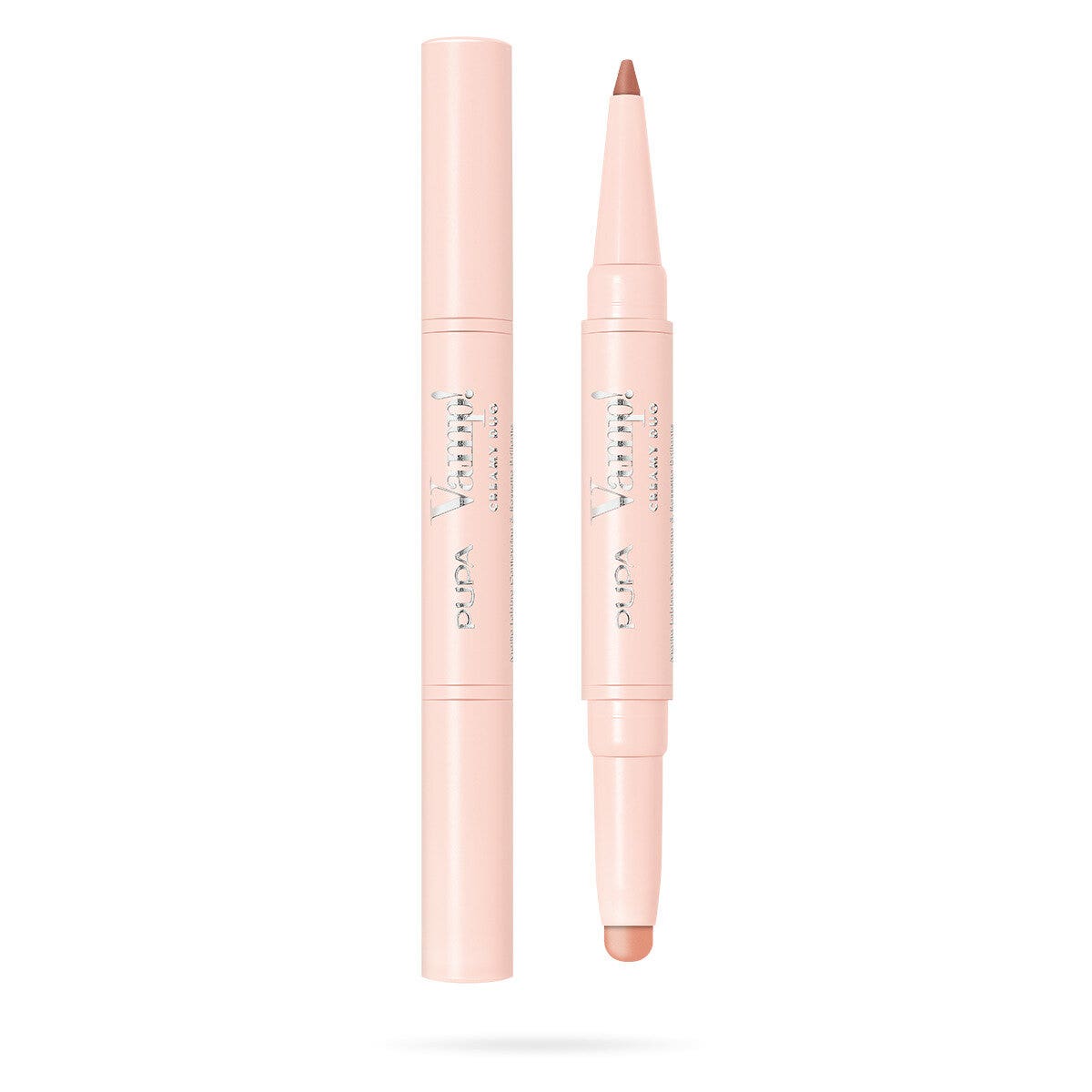 Pupa Vamp! Creamy Duo Matita Labbra Contouring & Rossetto Brillante 001 Fair Nude-7