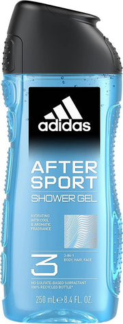 Adidas After Sport Gel Doccia Bagnoschiuma 3in1 250ml-1
