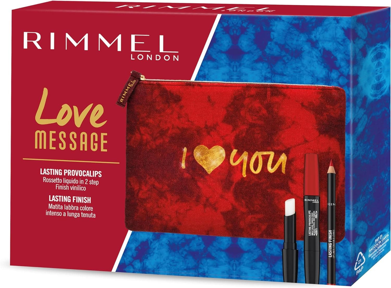 Rimmel Cofanetto Love Message Provocalips Rossetto Liquido + Matita labbra-1