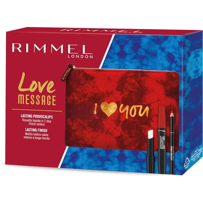 Rimmel Cofanetto Love Message Provocalips Rossetto Liquido + Matita labbra-2
