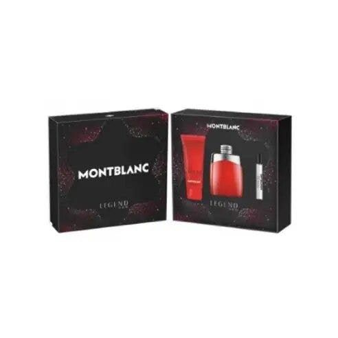 Montblanc Cofanetto Legend Red Uomo Eau de Parfum 100ml + 7,5ml, Shower Gel 100ml-1