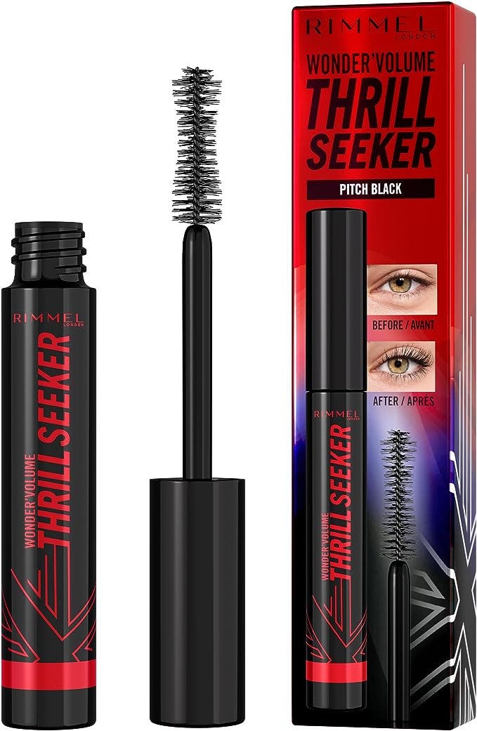 Rimmel London Wonder'Volume Thrill Seeker 004 Pitch Black Mascara Volumizzante Nero 12ml-1