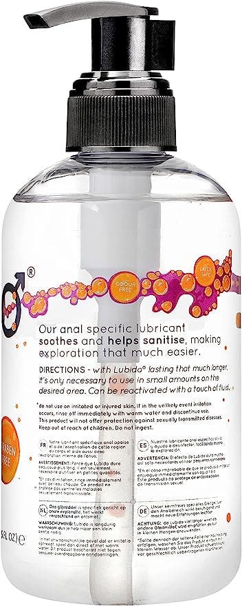 Lubido Lubrificante Anale Antifrizionamento Infuso di Aloe 250ml-2