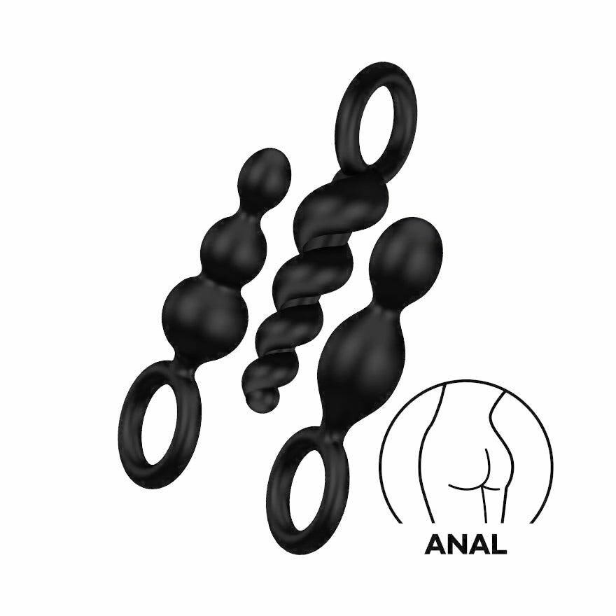 Satisfyer Booty Call Plug Anali Nero-7
