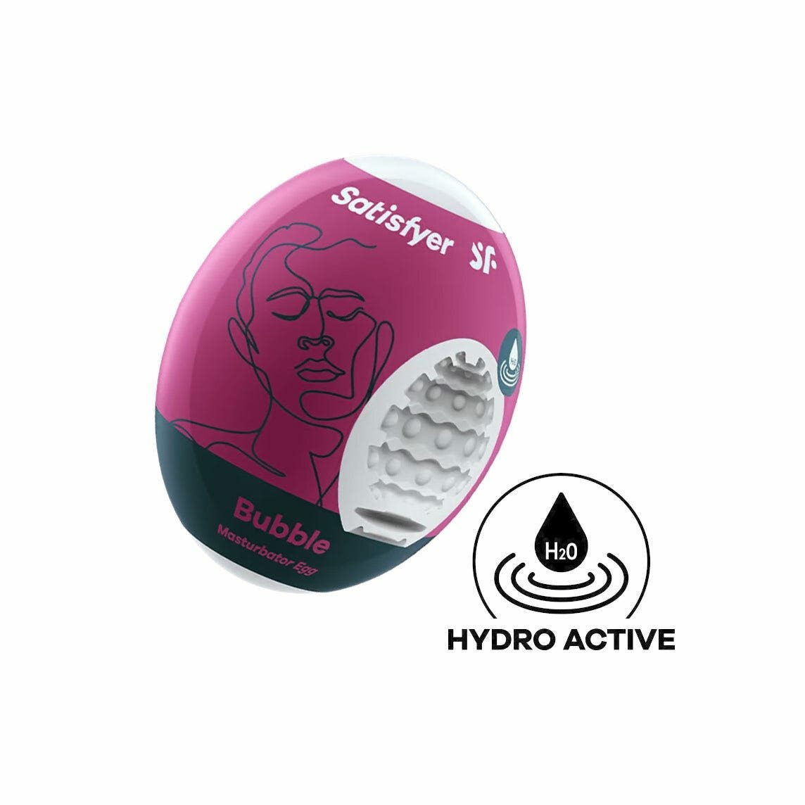 Satisfyer Masturbator Egg Ovetto Uso E Getta Per Lui - Bubble-4