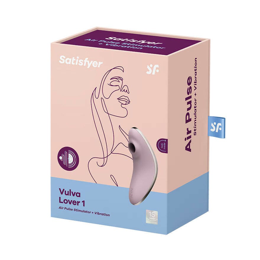 Satisfyer Vulva Lover 1 Stimolatore Clitorideo Colore Viola-5