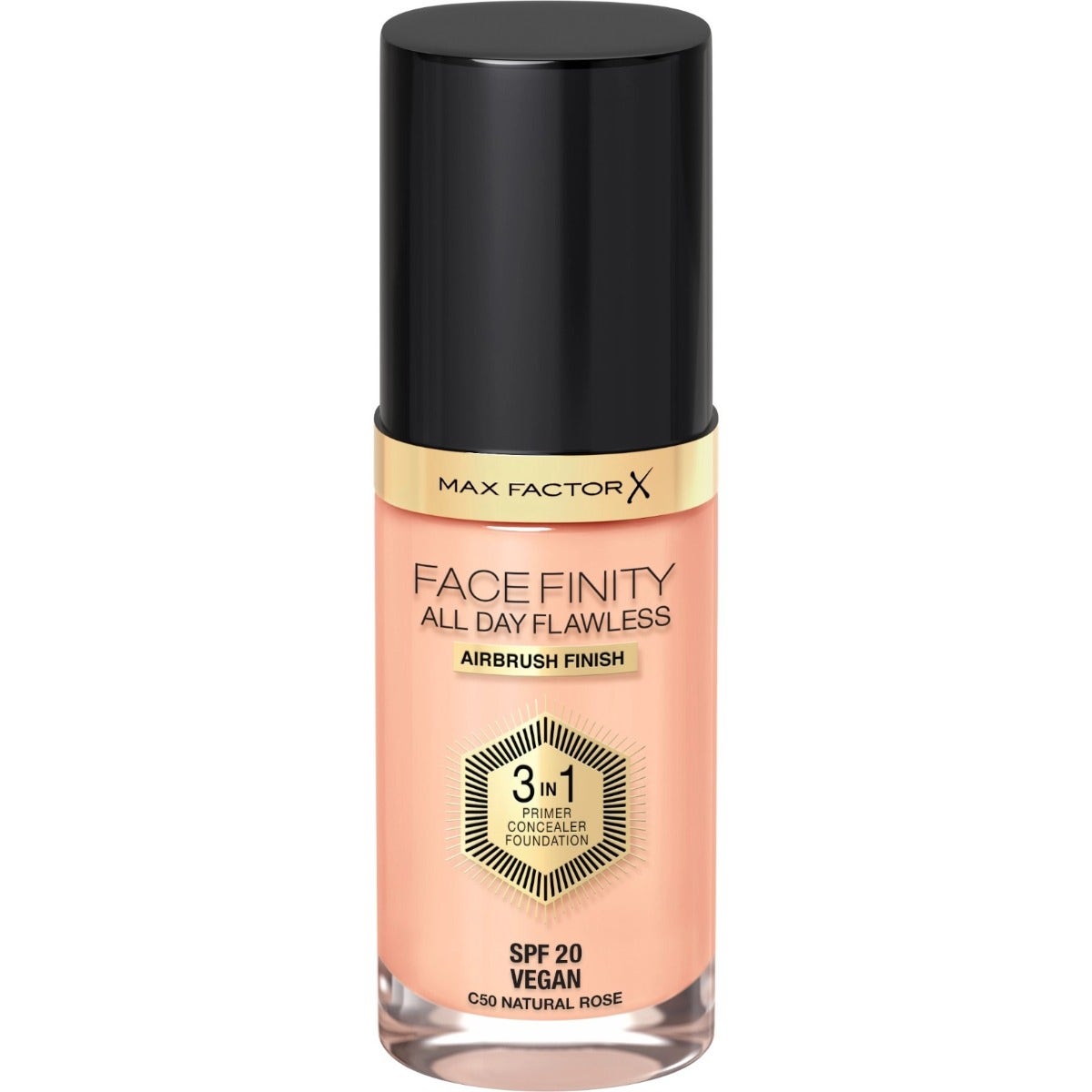 Max Factor Fondotinta Facefinity All Day Flawless 3in1 50 Natural 30ml-0